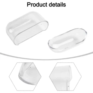 Clear Headset Protector Cover Specially Designed Headphone Headphones Washable For Airpods Pro2 Washable Long-lasting Like New